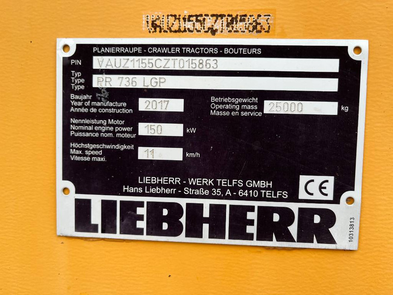 Buldôzer Liebherr PR736LGP: foto 18