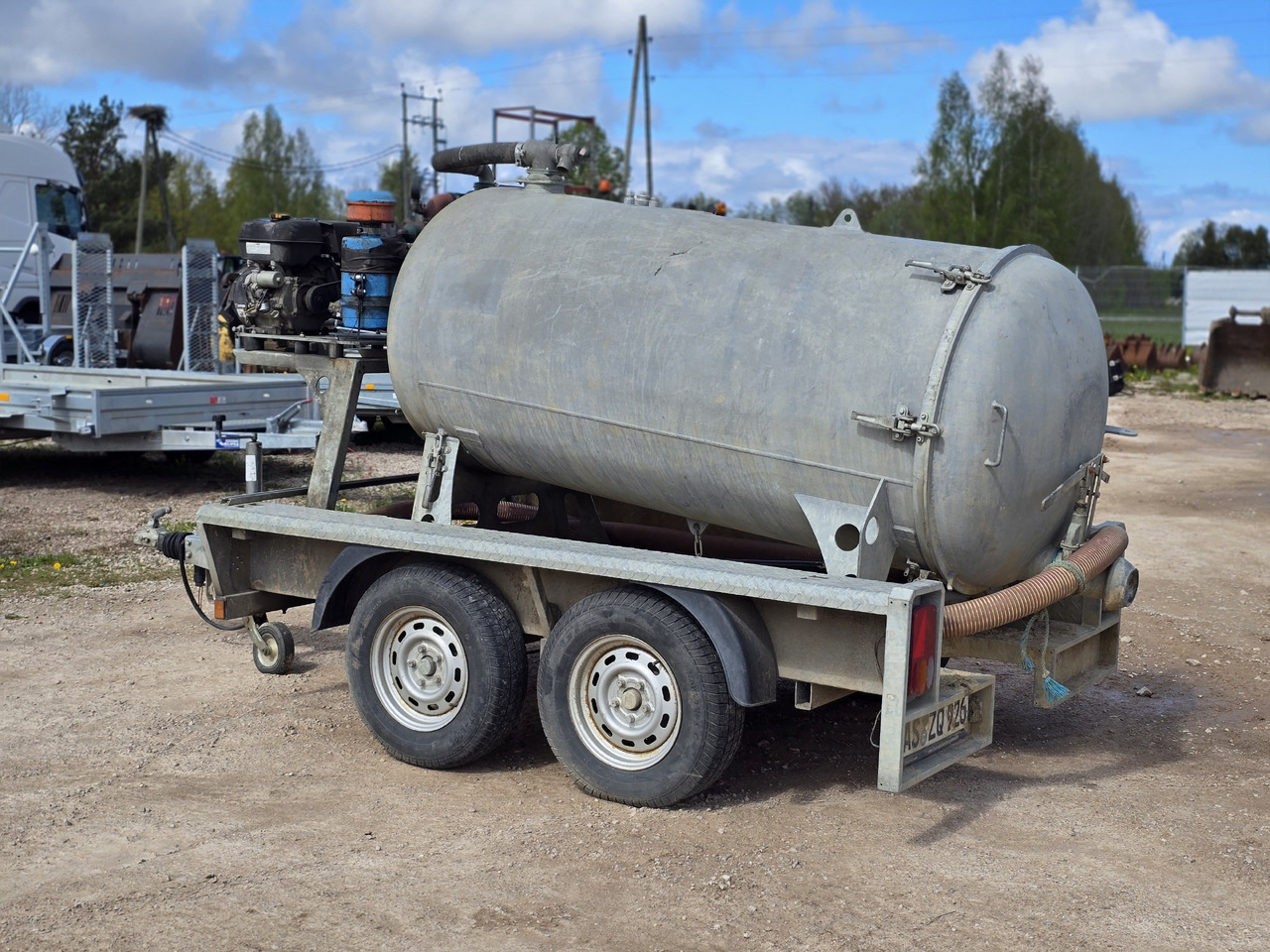 Bunnefeld Haren PAH3500 - Reboque tanque: foto 5 Bunnefeld Haren PAH3500 - Reboque tanque: foto 5