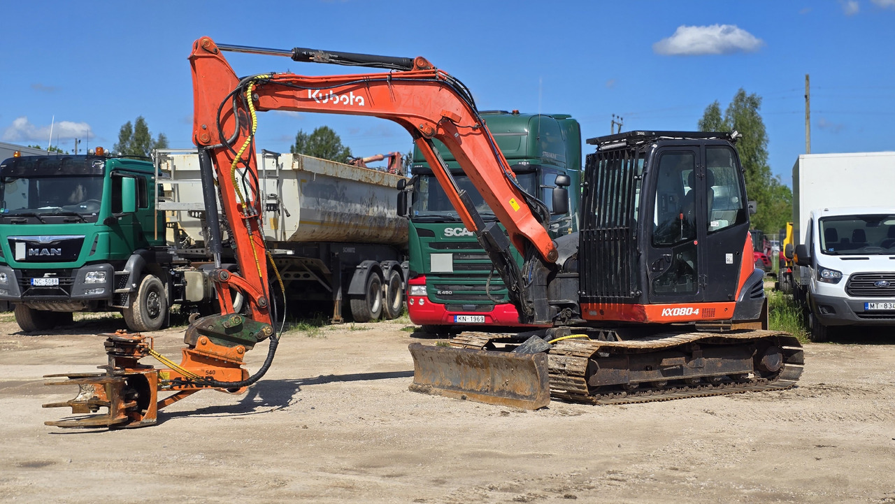 Kubota KX080-4, AXER 540 - Trator florestal: foto 5 Kubota KX080-4, AXER 540 - Trator florestal: foto 5