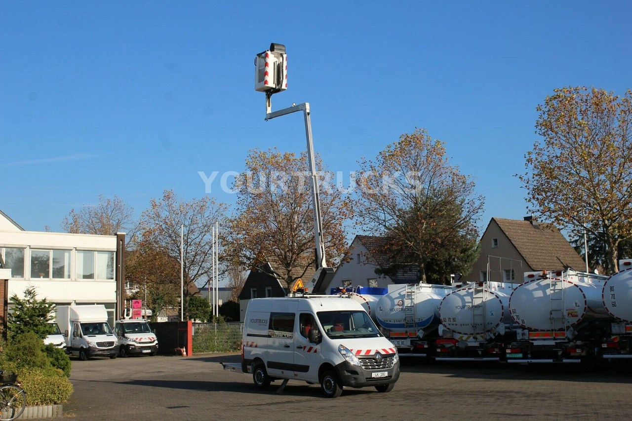 Caminhão com plataforma aérea Renault Master  125 dci Versalift ETL32  11m Klima 313h: foto 15