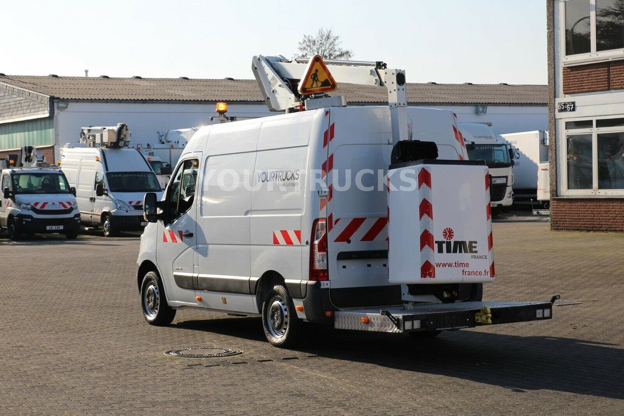 Caminhão com plataforma aérea Renault Master  125 dci Versalift ETL32  11m Klima 313h: foto 12