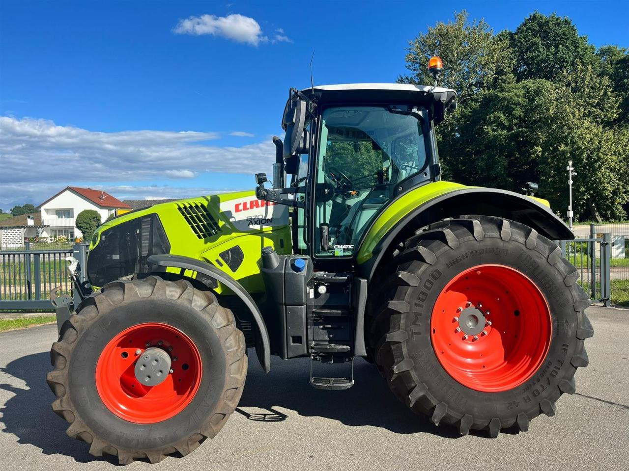 CLAAS Axion 870 CMATIC, Cebis Touch, S10-GPS, TOP - Trator: foto 3 CLAAS Axion 870 CMATIC, Cebis Touch, S10-GPS, TOP - Trator: foto 3