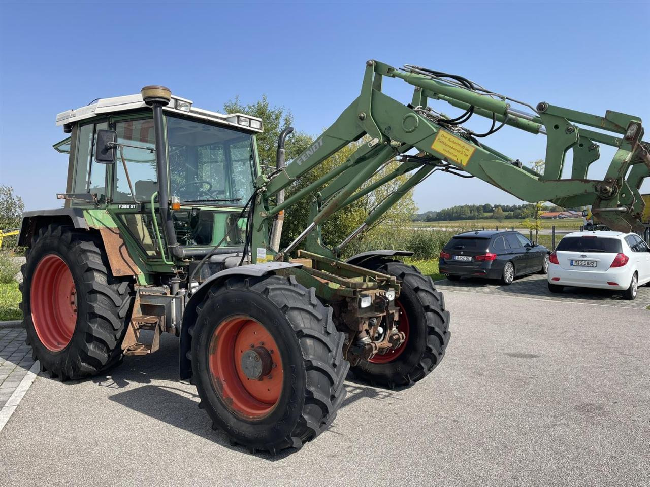 Trator Fendt GTA 395 Geräteträger, Baujahr 1998: foto 7