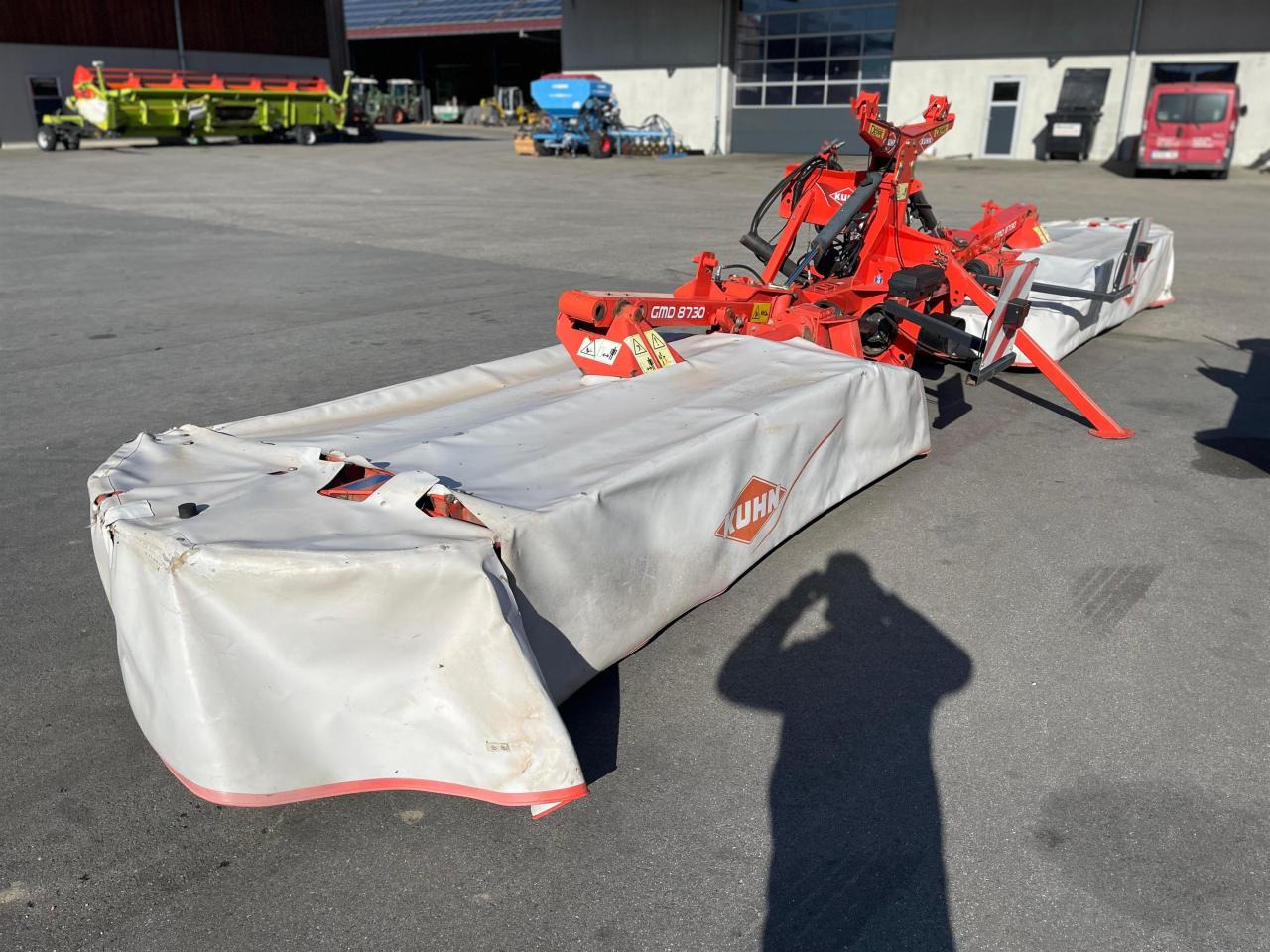 Kuhn GMD 8730 FF GMD 802F FF Mähkombination Mähwerk - Gadanheira: foto 1 Kuhn GMD 8730 FF GMD 802F FF Mähkombination Mähwerk - Gadanheira: foto 1