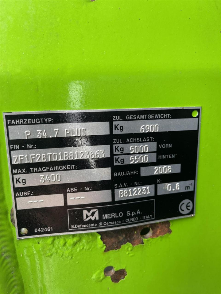Empilhador telescópico Merlo P34.7 Plus Teleskoplader: foto 15