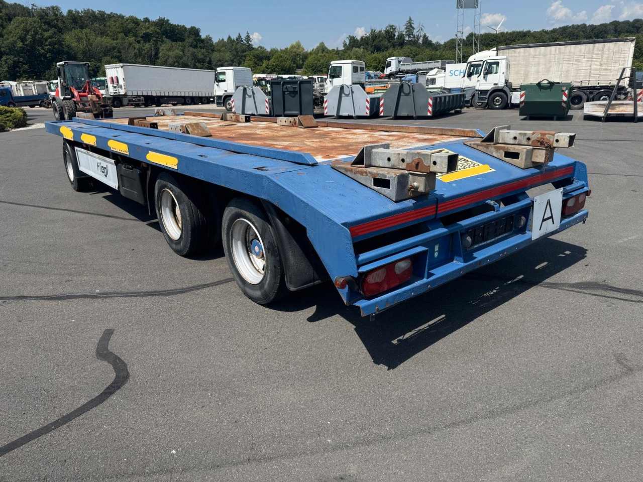 Fliegl TPS 240 3- Achs Kombi Anhänger - Blattfederung- - Reboque ampliroll/ Multibenne: foto 3 Fliegl TPS 240 3- Achs Kombi Anhänger - Blattfederung- - Reboque ampliroll/ Multibenne: foto 3