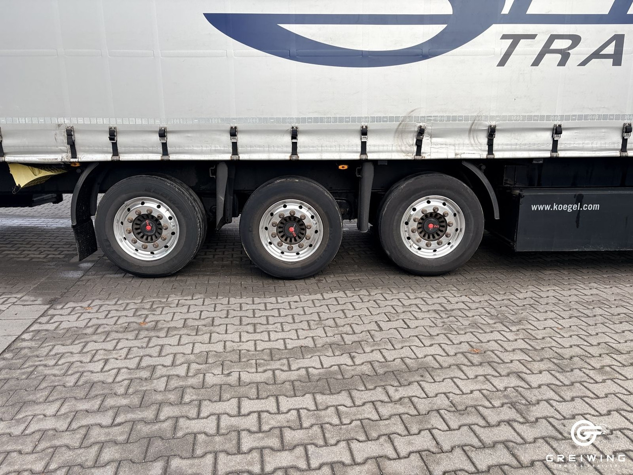 Kögel SN24, Alu, Liftachse, Lenkachse, Coil, SAF - Semi-reboque de lona: foto 3 Kögel SN24, Alu, Liftachse, Lenkachse, Coil, SAF - Semi-reboque de lona: foto 3