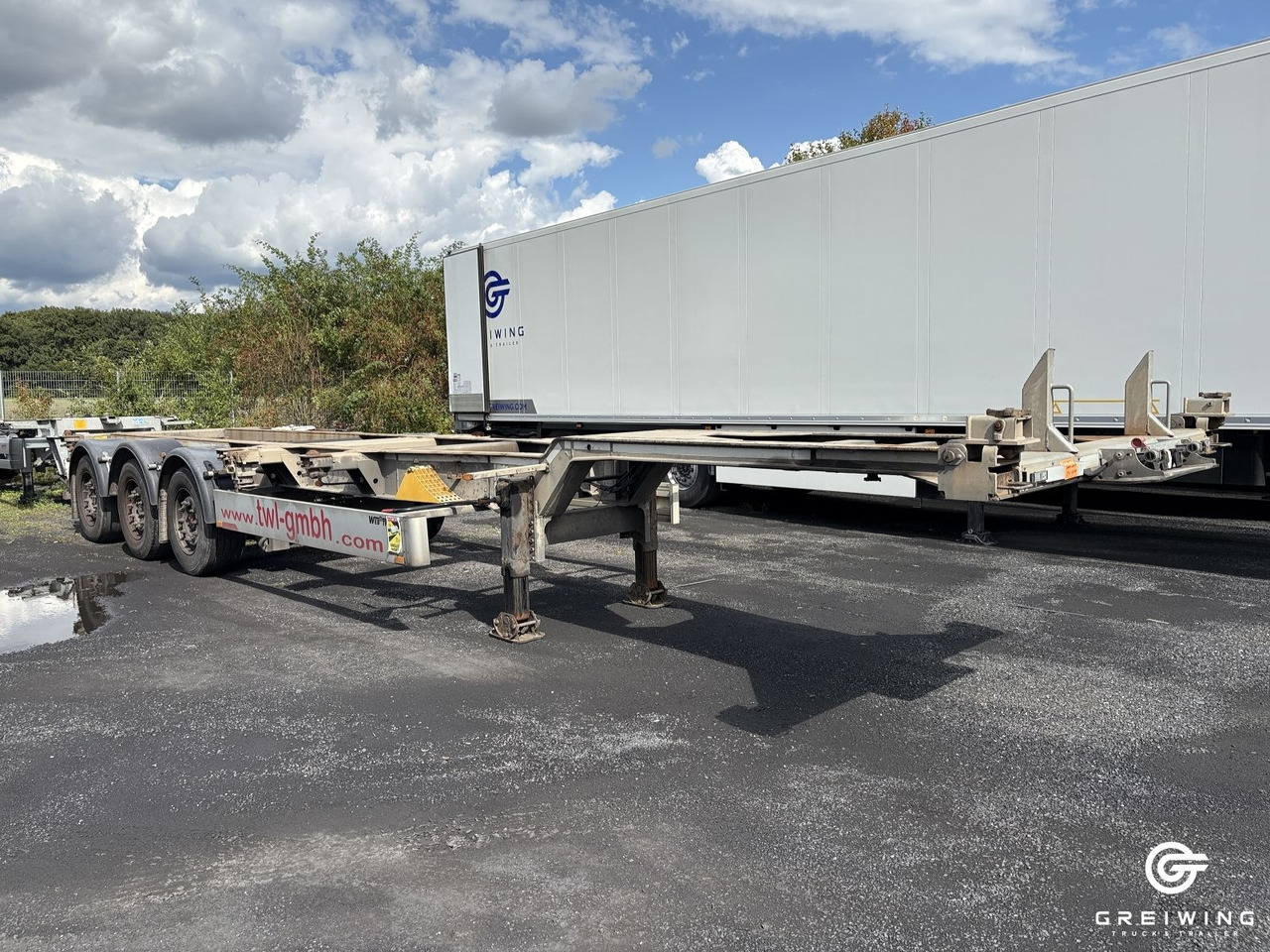 Web-Trailer LPRS 24 20/30/40/45 - Semireboque transportador de contêineres/ Caixa móvel: foto 1 Web-Trailer LPRS 24 20/30/40/45 - Semireboque transportador de contêineres/ Caixa móvel: foto 1