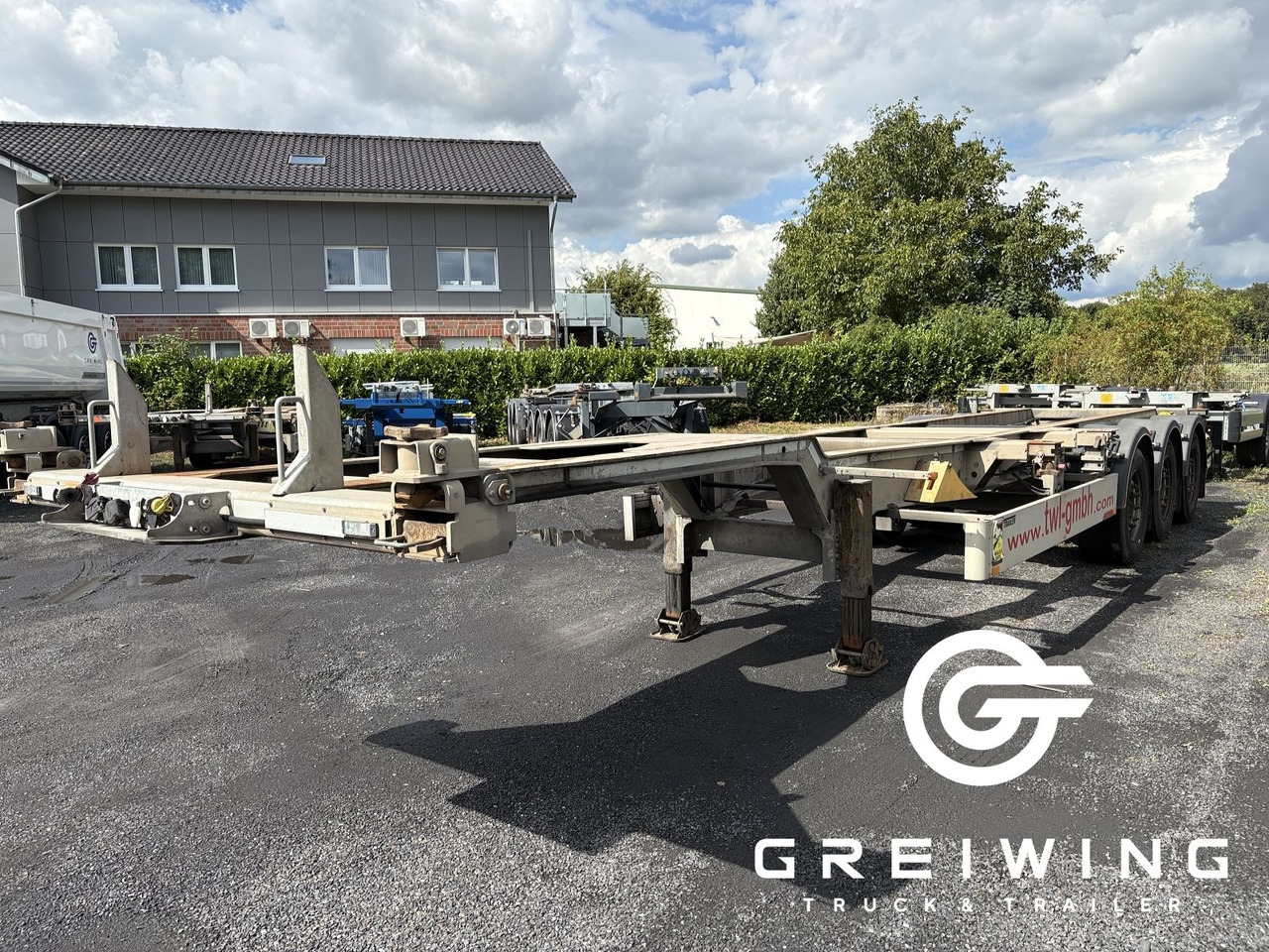 Web-Trailer LPRS 24 20/30/40/45 - Semireboque transportador de contêineres/ Caixa móvel: foto 4 Web-Trailer LPRS 24 20/30/40/45 - Semireboque transportador de contêineres/ Caixa móvel: foto 4