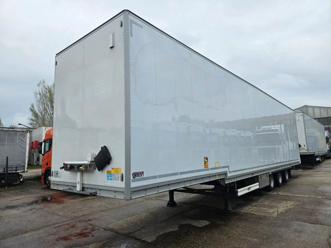 Talson F1227 Mega AIR Cargo Hydraroll Roller Bed 4 unit - Semireboque: foto 1 Talson F1227 Mega AIR Cargo Hydraroll Roller Bed 4 unit - Semireboque: foto 1
