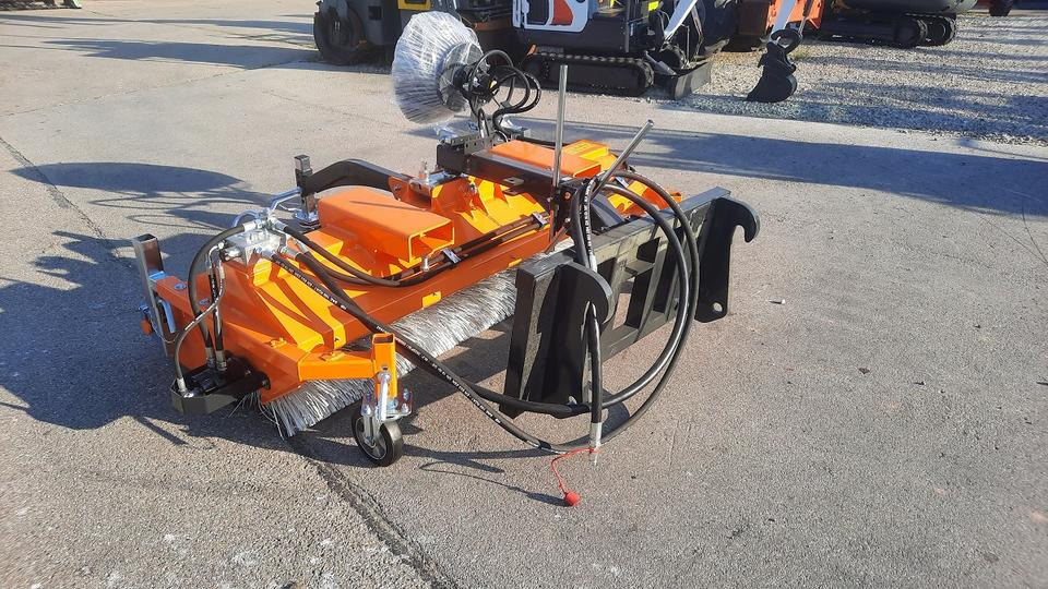 Kehrmaschine Talex 1,8m Schlepper Radlader Hoflader Teleskoplader - Vassoura: foto 2 Kehrmaschine Talex 1,8m Schlepper Radlader Hoflader Teleskoplader - Vassoura: foto 2
