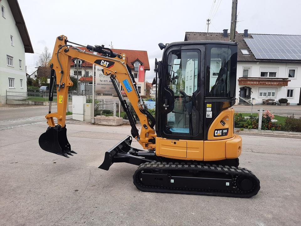 Minibagger Cat 303 E Kettenbagger Raupenbagger Bagger - Mini escavadeira: foto 1 Minibagger Cat 303 E Kettenbagger Raupenbagger Bagger - Mini escavadeira: foto 1