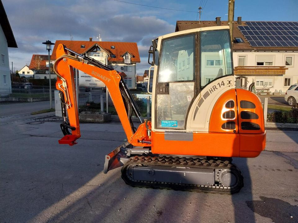 Minibagger Schaeff HR 14 Terex Yanmar Kettenbagger Bagger - Mini escavadeira: foto 3 Minibagger Schaeff HR 14 Terex Yanmar Kettenbagger Bagger - Mini escavadeira: foto 3