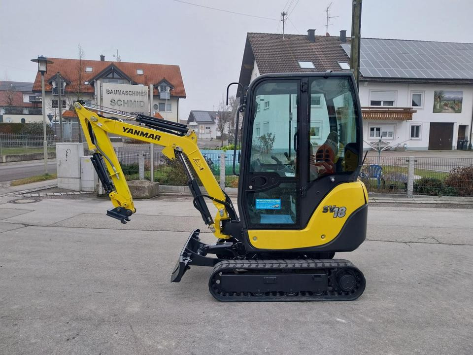 Minibagger Yanmar SV 18 Takeuchi Kettenbagger Bagger - Mini escavadeira: foto 1 Minibagger Yanmar SV 18 Takeuchi Kettenbagger Bagger - Mini escavadeira: foto 1