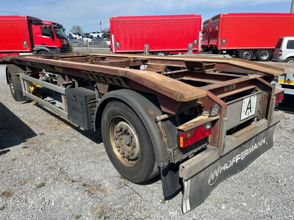 Reboque ampliroll/ Multibenne Hüffermann 2-achs Abrollanhänger HAR 18.70 Containeranhänge: foto 6