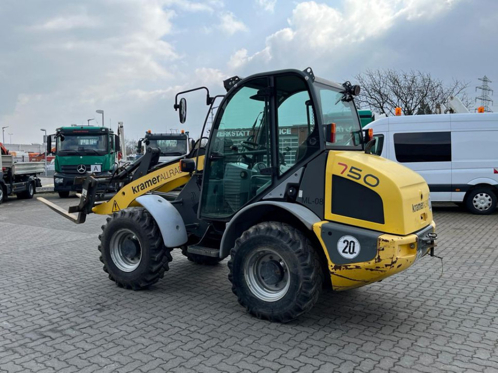 Locação de KRAMER WERKE Radlader 750 Allrad Radlader Klappschaufel+Gabel KRAMER WERKE Radlader 750 Allrad Radlader Klappschaufel+Gabel: foto 10