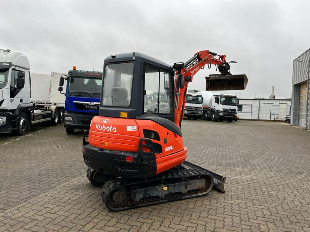 KUBOTA Minibagger KX 61 Minibagger 2245h, incl. Grabn+Tieflöffel - Mini escavadeira: foto 4 KUBOTA Minibagger KX 61 Minibagger 2245h, incl. Grabn+Tieflöffel - Mini escavadeira: foto 4