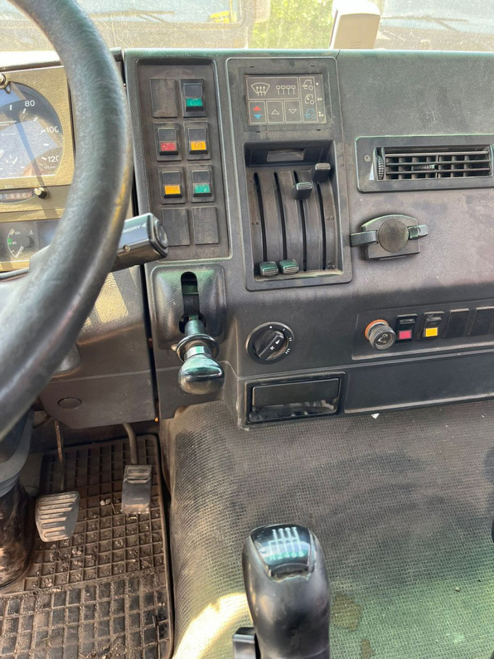 Caminhão polibenne, Caminhão grua MAN F2000 27.342 6x4 Abrollkipper mit Kran: foto 7