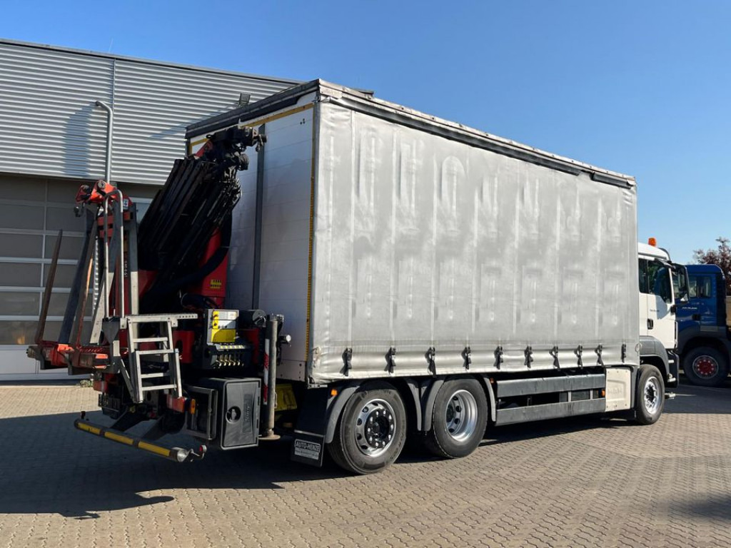 MAN MAN TG-S Pritsche Heckkran 26.400 6x2-2 BL 5xhydr.Ausschub, Funk - Caminhão com lona, Caminhão grua: foto 4 MAN MAN TG-S Pritsche Heckkran 26.400 6x2-2 BL 5xhydr.Ausschub, Funk - Caminhão com lona, Caminhão grua: foto 4