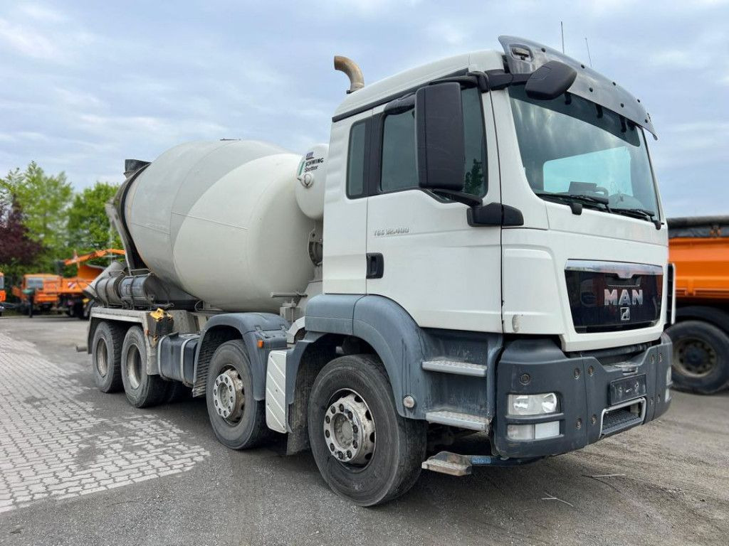 MAN TG-S 32.400 8x4 BB Betonmischer Stetter 9m³ Deut - Caminhão betoneira: foto 2 MAN TG-S 32.400 8x4 BB Betonmischer Stetter 9m³ Deut - Caminhão betoneira: foto 2