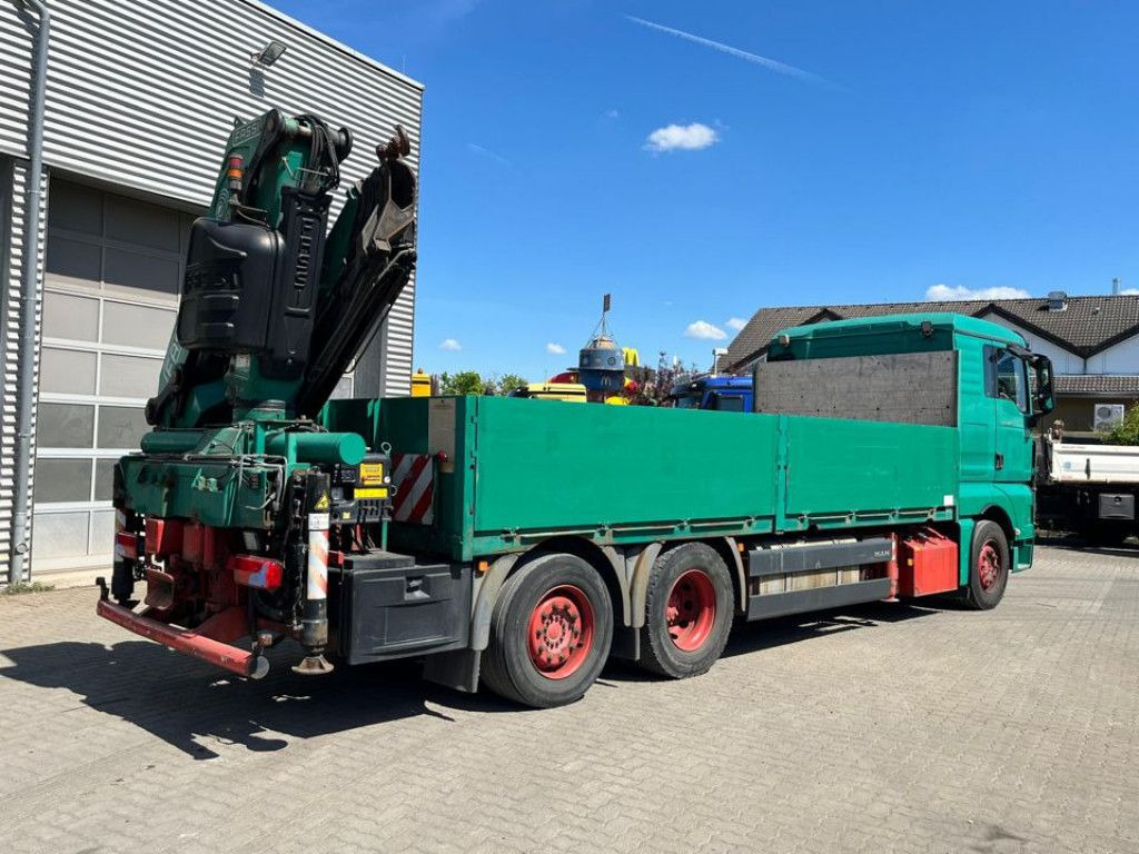 MAN TG-X 26.440 6x2-2 BL Pritsche Heckkran Fassi 360 - Camião de caixa aberta/ Plataforma, Caminhão grua: foto 4 MAN TG-X 26.440 6x2-2 BL Pritsche Heckkran Fassi 360 - Camião de caixa aberta/ Plataforma, Caminhão grua: foto 4