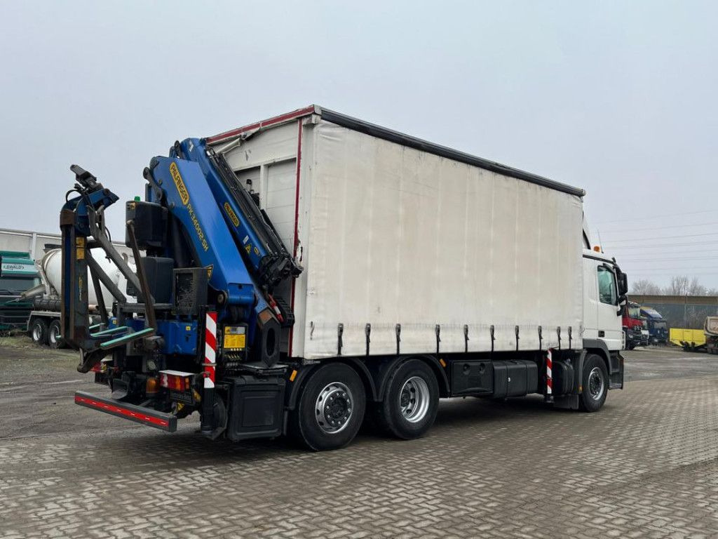 Mercedes-Benz Actros 2541 L6x2 Pritsche Heckkran 34m/to, Jib, - Camião de caixa aberta/ Plataforma, Caminhão grua: foto 5 Mercedes-Benz Actros 2541 L6x2 Pritsche Heckkran 34m/to, Jib, - Camião de caixa aberta/ Plataforma, Caminhão grua: foto 5
