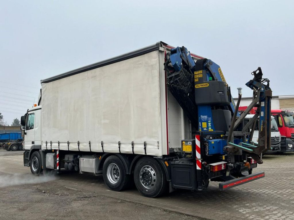 Mercedes-Benz Actros 2541 L6x2 Pritsche Heckkran 34m/to, Jib, - Camião de caixa aberta/ Plataforma, Caminhão grua: foto 4 Mercedes-Benz Actros 2541 L6x2 Pritsche Heckkran 34m/to, Jib, - Camião de caixa aberta/ Plataforma, Caminhão grua: foto 4