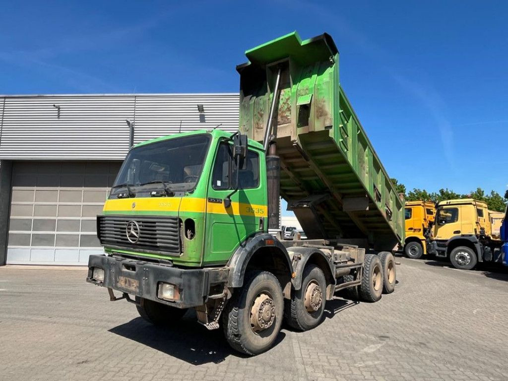 Mercedes-Benz SK 3535 AK 8x8 4 Achs Muldenkipper Meiller Deuts - Caminhão basculante: foto 1 Mercedes-Benz SK 3535 AK 8x8 4 Achs Muldenkipper Meiller Deuts - Caminhão basculante: foto 1