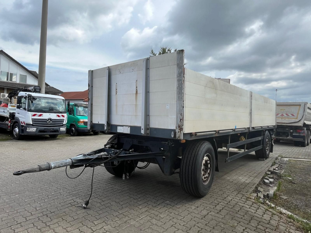 SCHWARZMUELLER PA Pritschenanhänger PA 2 E Baustoffanhänger - Reboque plataforma/ Caixa aberta: foto 1 SCHWARZMUELLER PA Pritschenanhänger PA 2 E Baustoffanhänger - Reboque plataforma/ Caixa aberta: foto 1