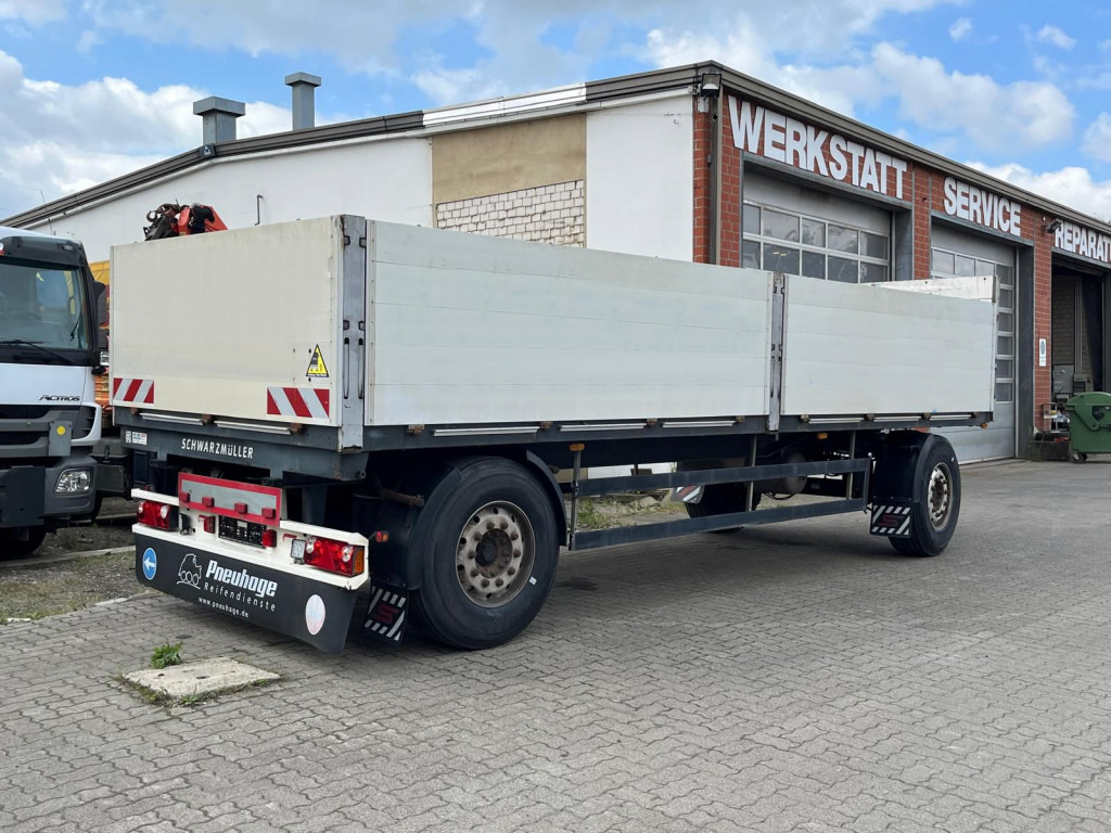 SCHWARZMUELLER PA Pritschenanhänger PA 2 E Baustoffanhänger - Reboque plataforma/ Caixa aberta: foto 3 SCHWARZMUELLER PA Pritschenanhänger PA 2 E Baustoffanhänger - Reboque plataforma/ Caixa aberta: foto 3