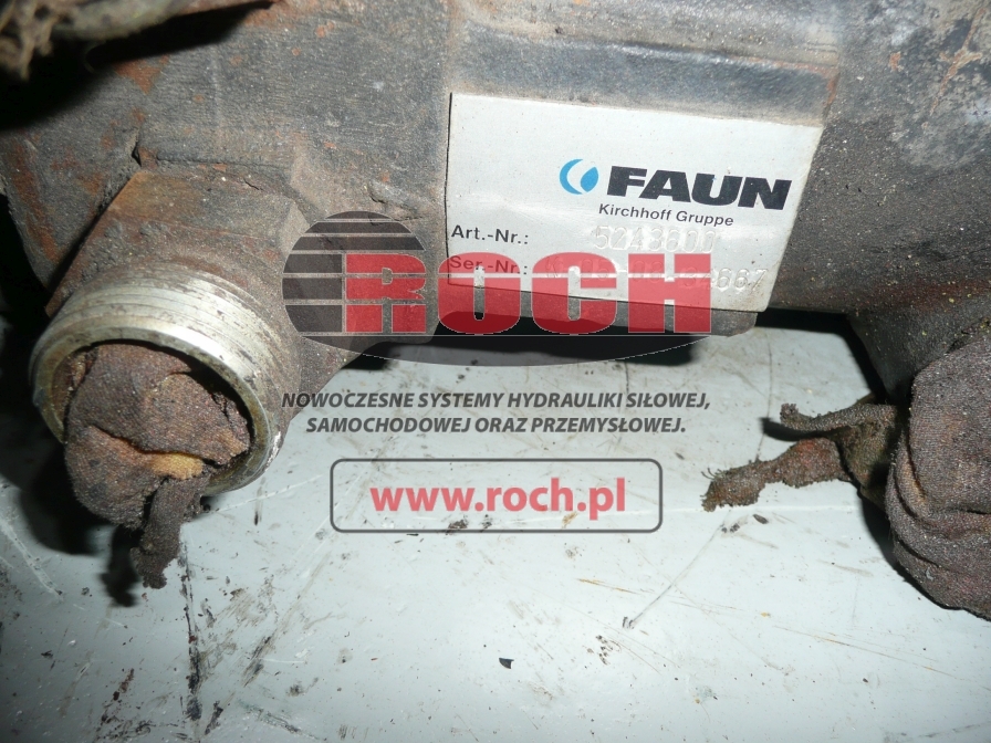 FAUN 5243600 + SNP3/38DSC07G - Bomba hidráulica de Máquina de construção: foto 2 FAUN 5243600 + SNP3/38DSC07G - Bomba hidráulica de Máquina de construção: foto 2