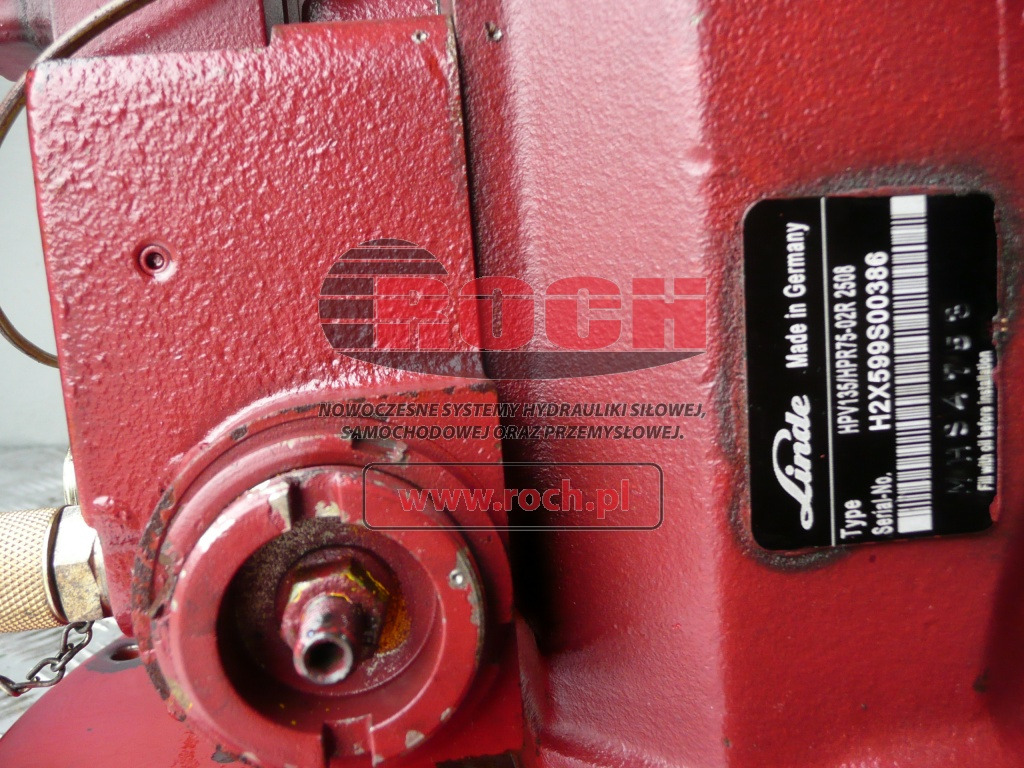 LINDE HPV135/HPR75-02R 2508 - Bomba hidráulica: foto 1 LINDE HPV135/HPR75-02R 2508 - Bomba hidráulica: foto 1
