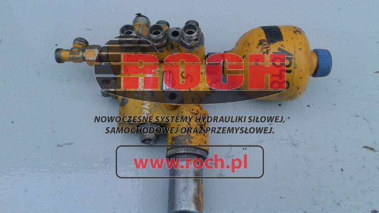 WABCO 003 4773970140 1292 + HYDROAKUMULATOR 0,32L - Válvula hidráulica de Carregadeira de rodas: foto 1 WABCO 003 4773970140 1292 + HYDROAKUMULATOR 0,32L - Válvula hidráulica de Carregadeira de rodas: foto 1