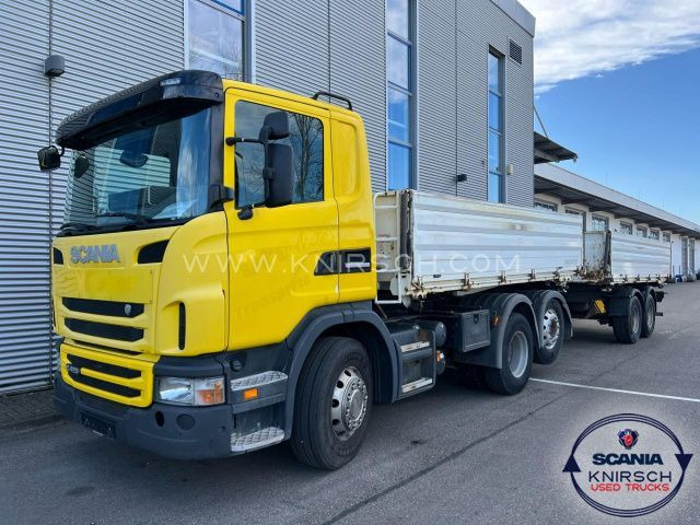 Scania G420LB6X24MNA Liftachse mirt Tandemanhänger - Caminhão basculante: foto 1 Scania G420LB6X24MNA Liftachse mirt Tandemanhänger - Caminhão basculante: foto 1