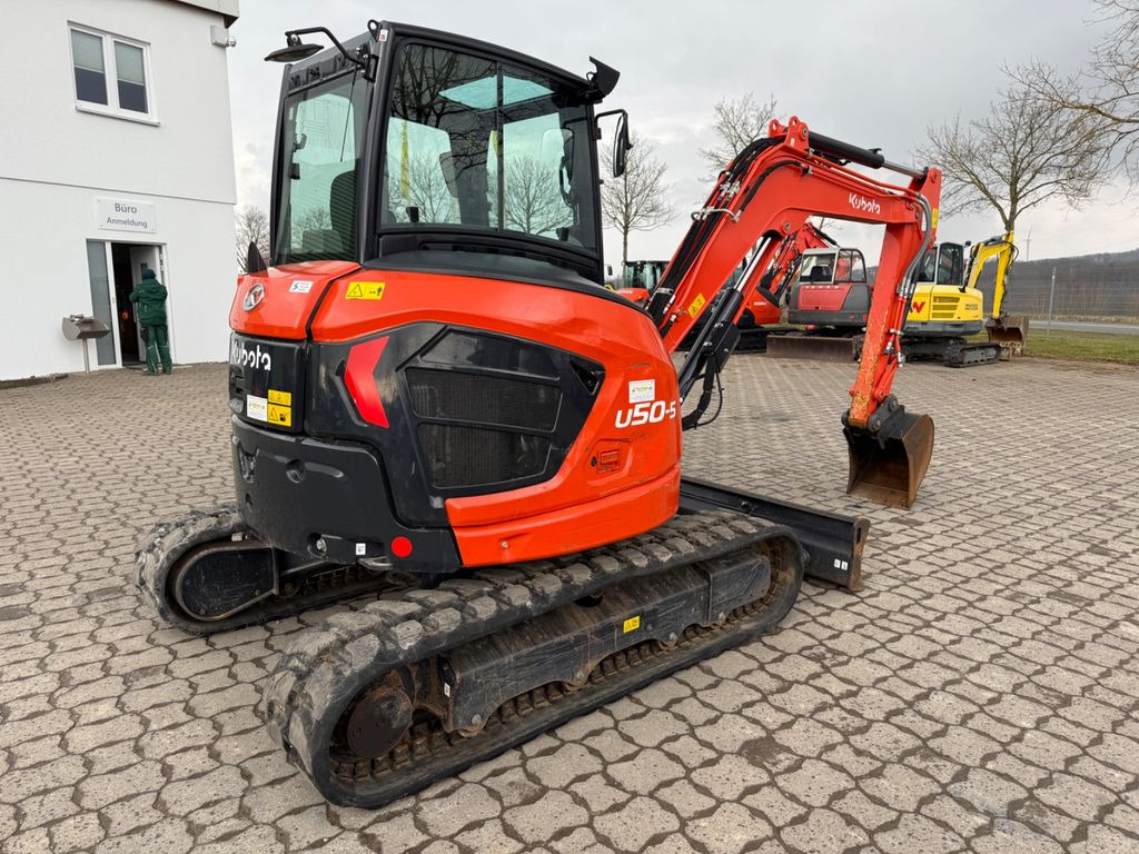 Kubota U50-5, BJ 22, 510 BH, ZH I+II, MS08, Tieflöffel - Mini escavadeira: foto 4 Kubota U50-5, BJ 22, 510 BH, ZH I+II, MS08, Tieflöffel - Mini escavadeira: foto 4