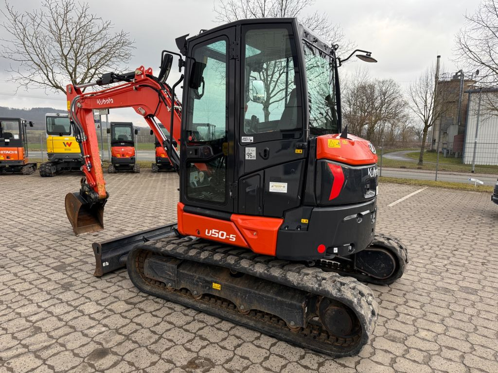 Kubota U50-5, BJ 22, 510 BH, ZH I+II, MS08, Tieflöffel - Mini escavadeira: foto 2 Kubota U50-5, BJ 22, 510 BH, ZH I+II, MS08, Tieflöffel - Mini escavadeira: foto 2