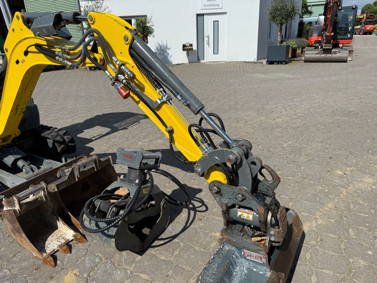 Mini escavadeira Wacker EZ 17, Bj 21, 820 BH, Tilt, hydr. SW, 3 Löffel: foto 6