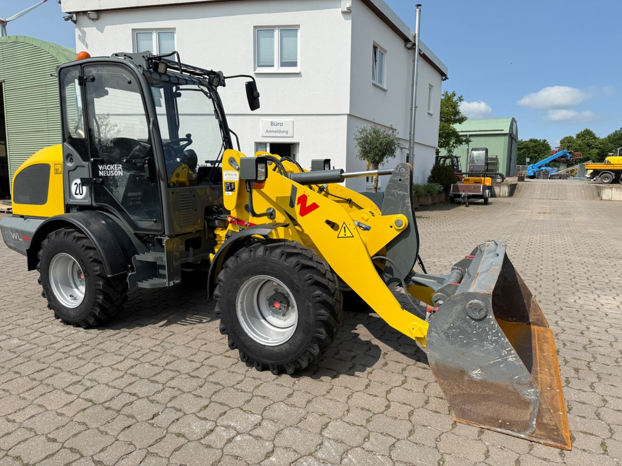 Wacker WL 44, BJ 22, 775 BH, Schaufel, Gabel, TOP - Carregadeira de rodas: foto 3 Wacker WL 44, BJ 22, 775 BH, Schaufel, Gabel, TOP - Carregadeira de rodas: foto 3