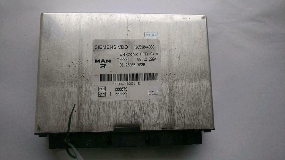 MAN TGA FFR 81.25805-7038 - Centralina electrónica de Caminhão: foto 1 MAN TGA FFR 81.25805-7038 - Centralina electrónica de Caminhão: foto 1