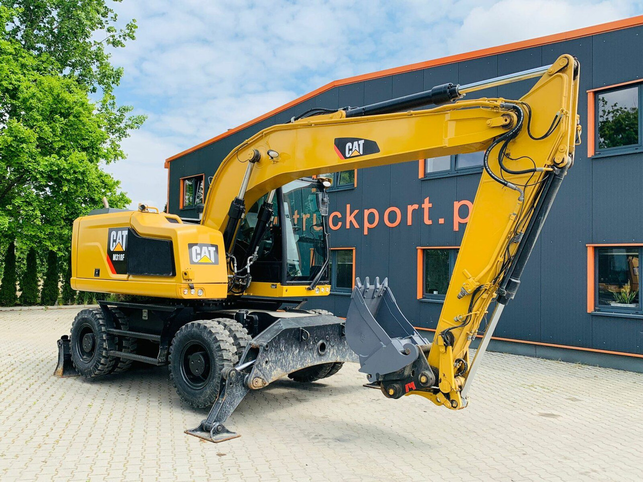 CAT M318F Mobilbagger *5.845 h *Schnellwechsel - Escavadeira de rodas: foto 3 CAT M318F Mobilbagger *5.845 h *Schnellwechsel - Escavadeira de rodas: foto 3