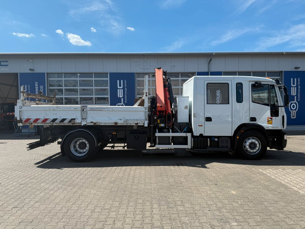 Iveco ML180E 4x2 DOKA Euro 5 Kipper Kran PK16001K-B - Caminhão basculante, Caminhão grua: foto 2 Iveco ML180E 4x2 DOKA Euro 5 Kipper Kran PK16001K-B - Caminhão basculante, Caminhão grua: foto 2