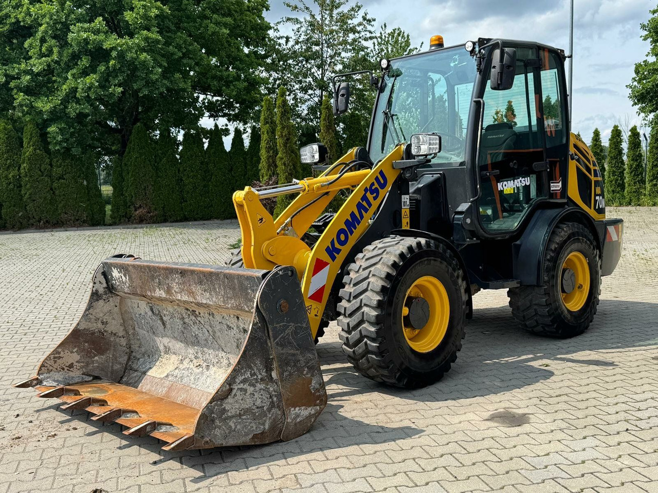 Komatsu WA 70M-8E0 Radlader 6 Ton - 731 H - 0,75m³ - Carregadeira de rodas: foto 2 Komatsu WA 70M-8E0 Radlader 6 Ton - 731 H - 0,75m³ - Carregadeira de rodas: foto 2