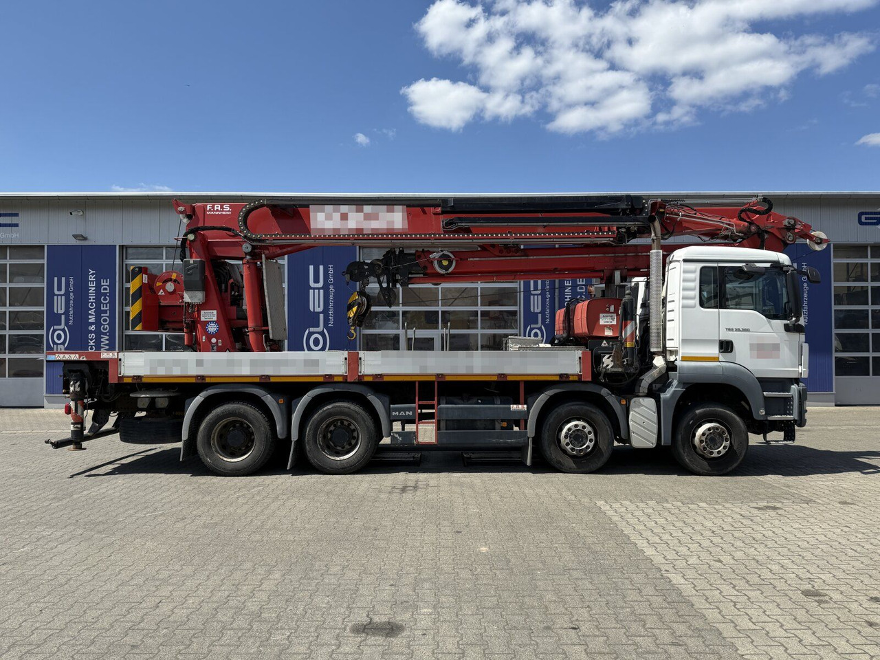 MAN TGS 35.360 8X4 BB Dachdecker Kran bis 52 m - Caminhão grua: foto 2 MAN TGS 35.360 8X4 BB Dachdecker Kran bis 52 m - Caminhão grua: foto 2