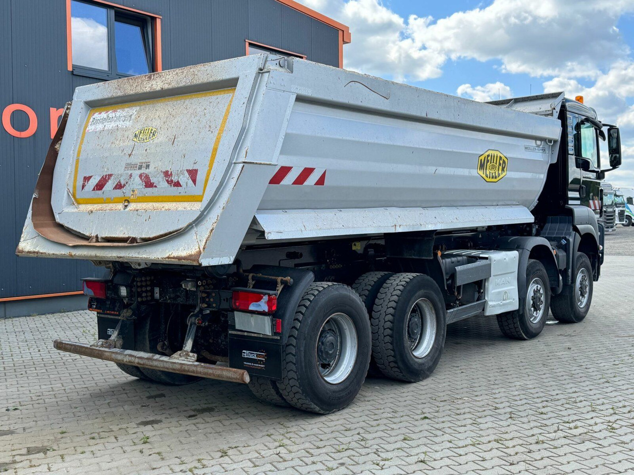Caminhão multibenne MAN TGS 35.460 8x6 BB Muldenkipper Meiller: foto 9