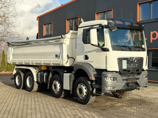 MAN TGS 35.470 8x4 BB Euro6 Meiller Kipper Bordmatik - Caminhão basculante: foto 1 MAN TGS 35.470 8x4 BB Euro6 Meiller Kipper Bordmatik - Caminhão basculante: foto 1