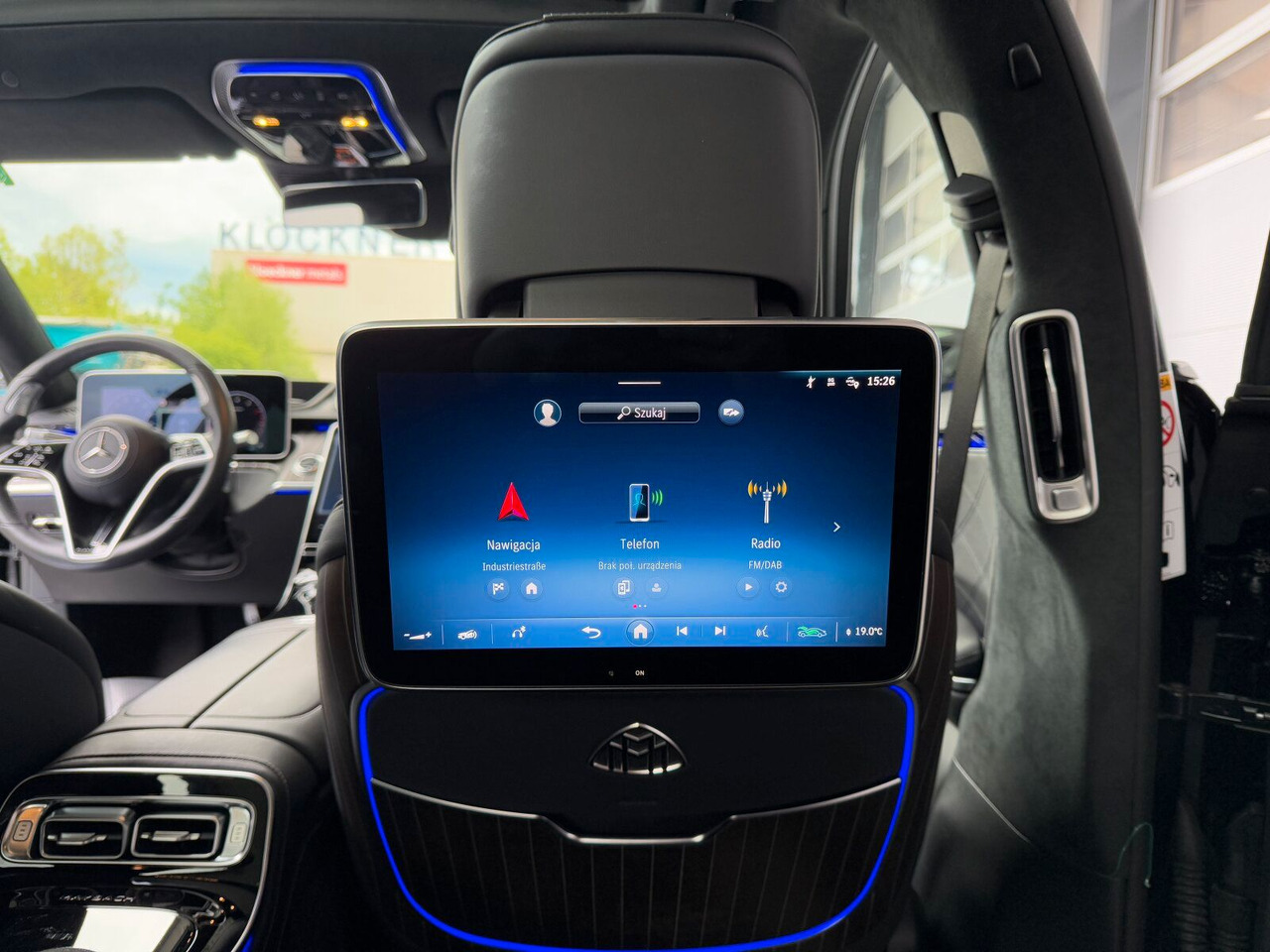 Sedã Maybach Mercedes Benz S680 Maybach V12 High-End -Paket: foto 24
