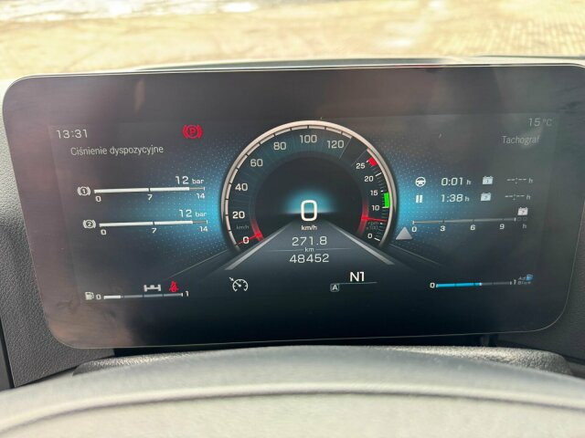 Mercedes-Benz ACTROS 2546 6x2 Abrollkip Kran Palfinger Q150Z95 - Caminhão polibenne, Caminhão grua: foto 3 Mercedes-Benz ACTROS 2546 6x2 Abrollkip Kran Palfinger Q150Z95 - Caminhão polibenne, Caminhão grua: foto 3