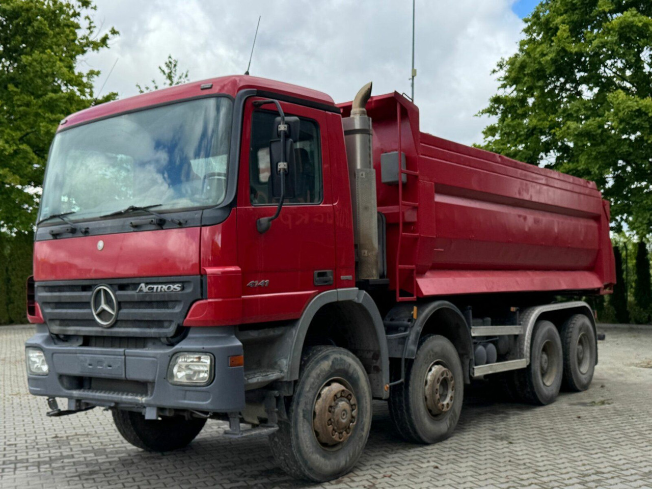 Mercedes-Benz ACTROS 4141 EURO4 8x8 Muldenkipper - Caminhão basculante: foto 2 Mercedes-Benz ACTROS 4141 EURO4 8x8 Muldenkipper - Caminhão basculante: foto 2