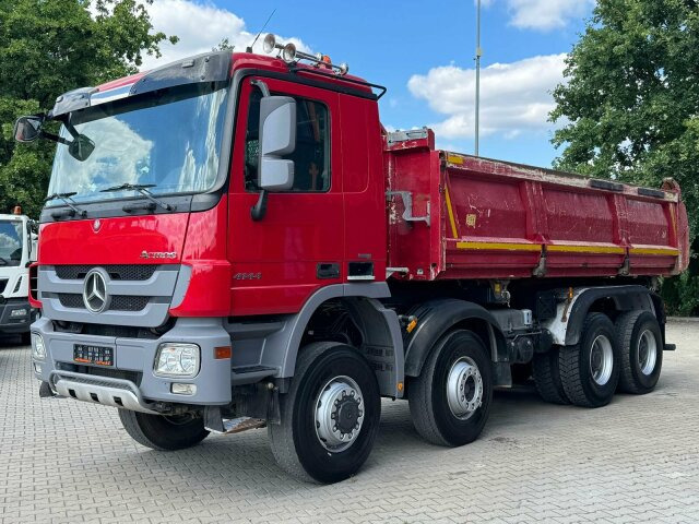 Mercedes-Benz ACTROS 4144 8x6 EURO5 Kipper mit Bordmatik - Caminhão basculante: foto 1 Mercedes-Benz ACTROS 4144 8x6 EURO5 Kipper mit Bordmatik - Caminhão basculante: foto 1