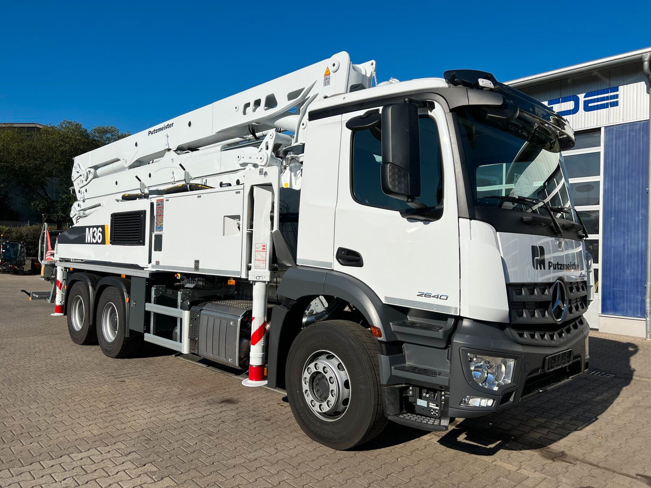 Mercedes-Benz AROCS 2640 6x4 E6 Betonpumpe Putzmeister 36-4 M - Autobomba de betão: foto 1 Mercedes-Benz AROCS 2640 6x4 E6 Betonpumpe Putzmeister 36-4 M - Autobomba de betão: foto 1